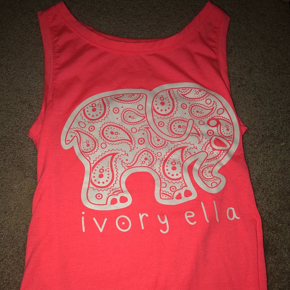 Coral Ivory Ella tank